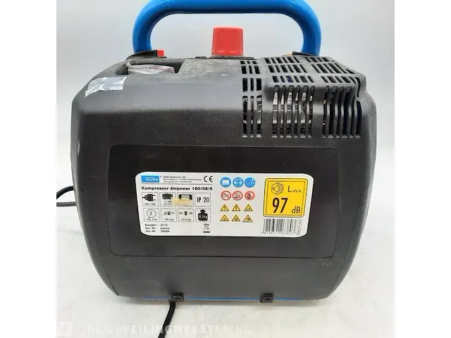 Compressor güde, airpower 190/08/6, bouwjaar 2018 - afbeelding 6 van  8
