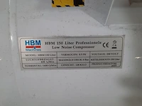 Compressor hbm, hbm 150 liter, bouwjaar 2019 - afbeelding 15 van  15
