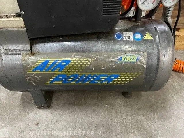 Compressor kinzo, airpower - afbeelding 2 van  4