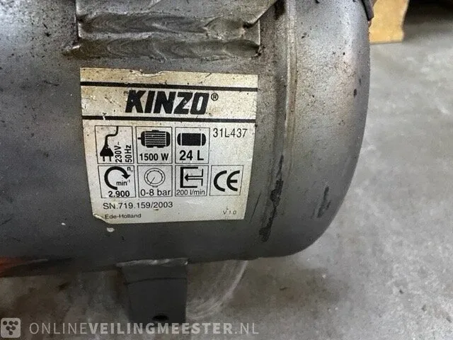 Compressor kinzo, airpower - afbeelding 4 van  4