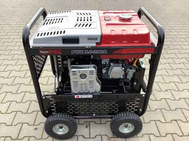 Compressor, lasapparaat, stroomgenerator - 3-in-1 mobiel werkstation - afbeelding 13 van  19