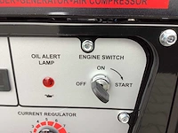 Compressor, lasapparaat, stroomgenerator - 3-in-1 mobiel werkstation - afbeelding 17 van  19