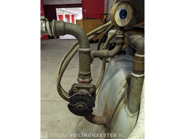 Compressor met 2 cilinder grasso pomp - afbeelding 5 van  14