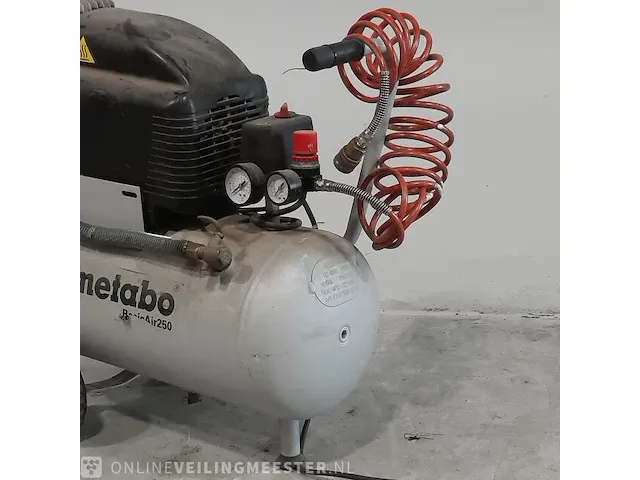 Compressor metabo, basic air 250, bouwjaar 2012 - afbeelding 3 van  10