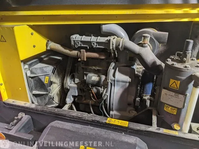 Compressor op aanhanger atlas copco, 02268, bouwjaar 1998 - afbeelding 3 van  21