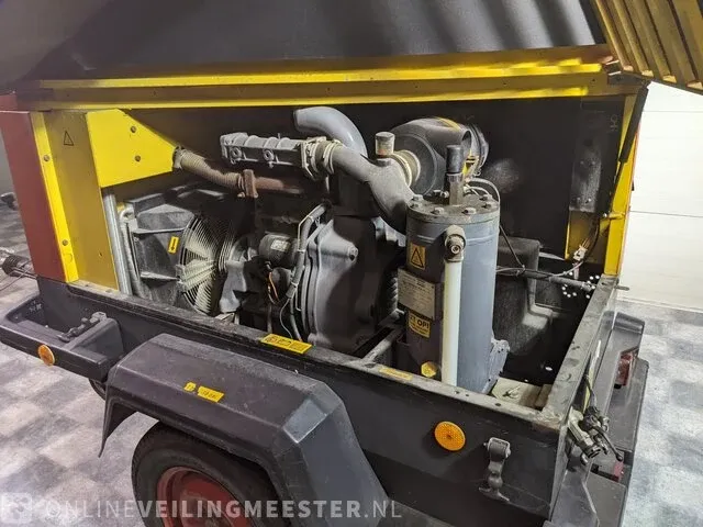 Compressor op aanhanger atlas copco, 02268, bouwjaar 1998 - afbeelding 5 van  21