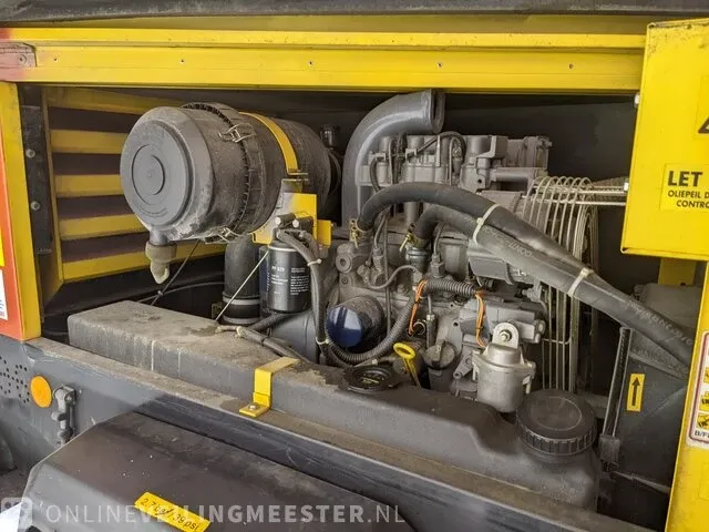 Compressor op aanhanger atlas copco, 02268, bouwjaar 1998 - afbeelding 6 van  21