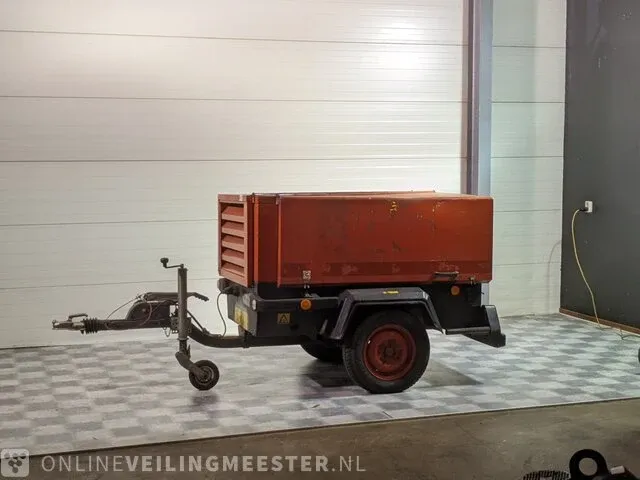 Compressor op aanhanger atlas copco, 02268, bouwjaar 1998 - afbeelding 1 van  21