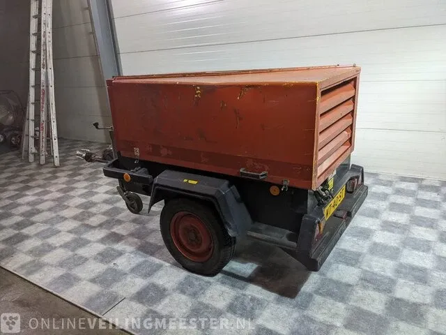 Compressor op aanhanger atlas copco, 02268, bouwjaar 1998 - afbeelding 12 van  21