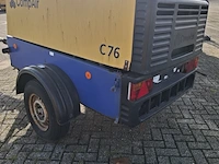 Compressor op aanhangwagen, compair, c76 / dlt 0702, 2003 - afbeelding 21 van  22
