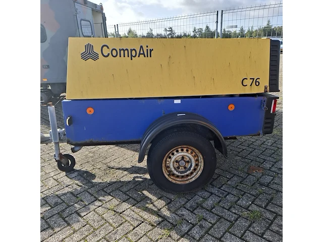 Compressor op aanhangwagen, compair, c76 / dlt 0702, 2003 - afbeelding 22 van  22