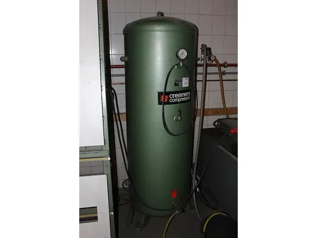 Compressor opstelling creemers v.v. aerius vb7.5i luchtdroger. drukvat 500 liter. - afbeelding 5 van  7