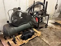 Compressor + pomp + elektromotor - afbeelding 1 van  5