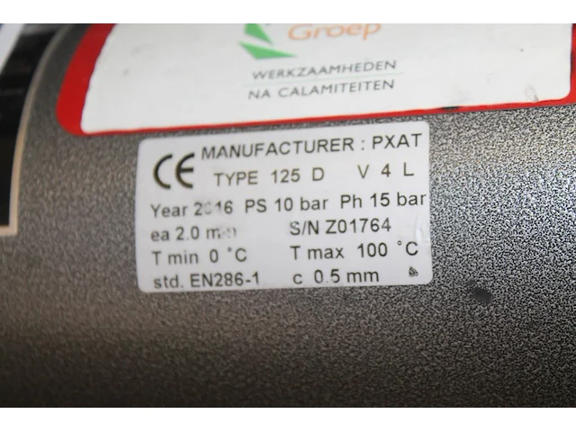 Compressor pxat 125d. - afbeelding 3 van  3
