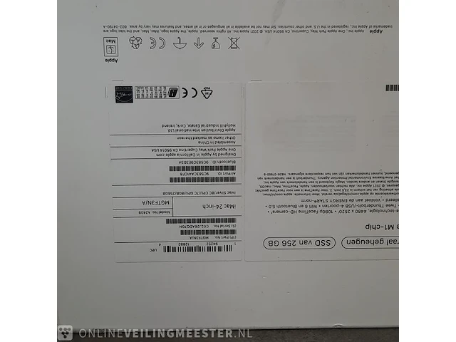 Computer apple, imac 24 inch a2439 8gb/256gb - afbeelding 5 van  7