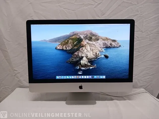 Computer apple, imac 27-inch 5k (3,2 ghz i5, 8gb, 2gb videokaart, 500gb ssd), silver - afbeelding 1 van  3