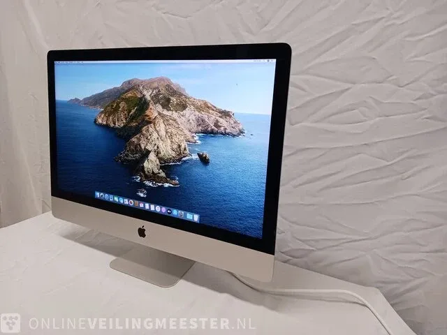 Computer apple, imac 27-inch 5k (3,2 ghz i5, 8gb, 2gb videokaart, 500gb ssd), silver - afbeelding 2 van  3