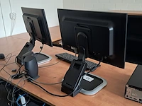 Computer inclusief 2 hp monitoren hp, prodesk 400 g7 & prodisplay p221 - afbeelding 7 van  8
