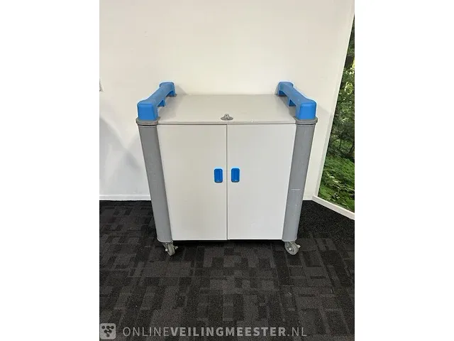 Computer, labcabby model nummer 32v mini blue, grijs - afbeelding 3 van  9