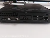 Computer met 2x beeldscherm hp, prodesk 400 g3 mini, i5 - afbeelding 3 van  8