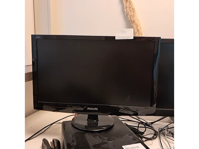 Computer met 2x beeldscherm, hp, prodesk 600 g3 sff, core i5 7th gen - afbeelding 7 van  10
