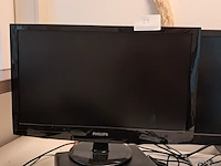 Computer met 2x beeldscherm, hp, prodesk 600 g3 sff, core i5 7th gen - afbeelding 7 van  10