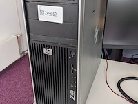 Computer met 2x monitor hp, z400 - afbeelding 2 van  8