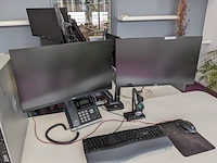 Computer met 2x monitor hp, z400 - afbeelding 5 van  8