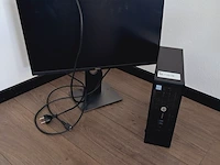 Computer met beeldscherm hp, dell, prodesk 400 g3 sff business - afbeelding 1 van  8