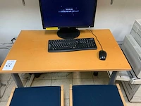 Computertafel en 2 stoelen - afbeelding 2 van  5