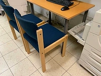 Computertafel en 2 stoelen - afbeelding 3 van  5