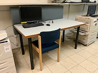 Computertafel en stoelen (2x) - afbeelding 1 van  11