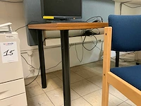 Computertafel en stoelen (2x) - afbeelding 10 van  11