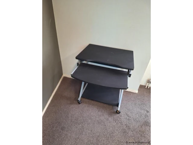 Computertafel op wielen - 50x60x71cm - afbeelding 1 van  3
