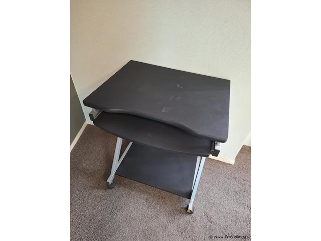 Computertafel op wielen - 50x60x71cm - afbeelding 2 van  3