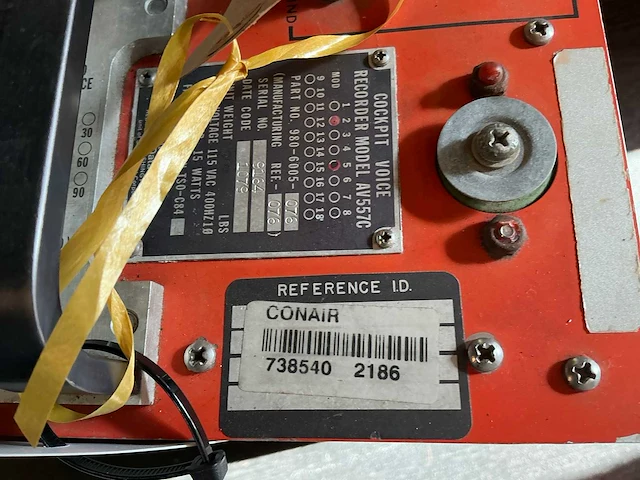 Conair cockpit voice recorder - afbeelding 3 van  4