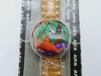 Concept bubble watch met dinosaurus - collector's item - afbeelding 1 van  6