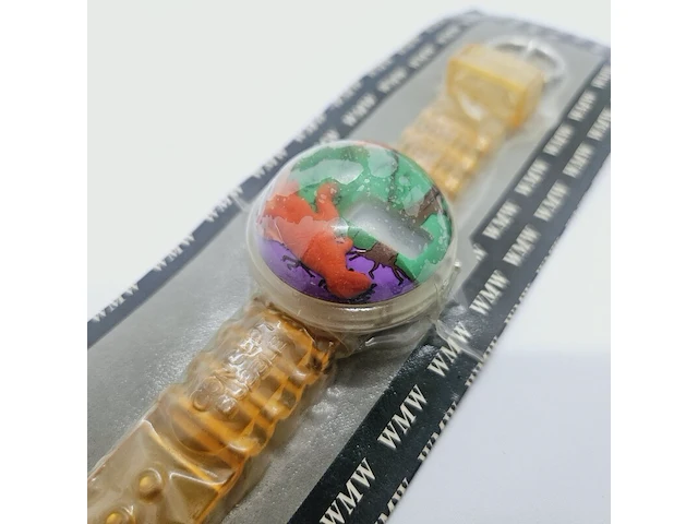 Concept bubble watch met dinosaurus - collector's item - afbeelding 2 van  6