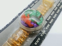 Concept bubble watch met dinosaurus - collector's item - afbeelding 2 van  6