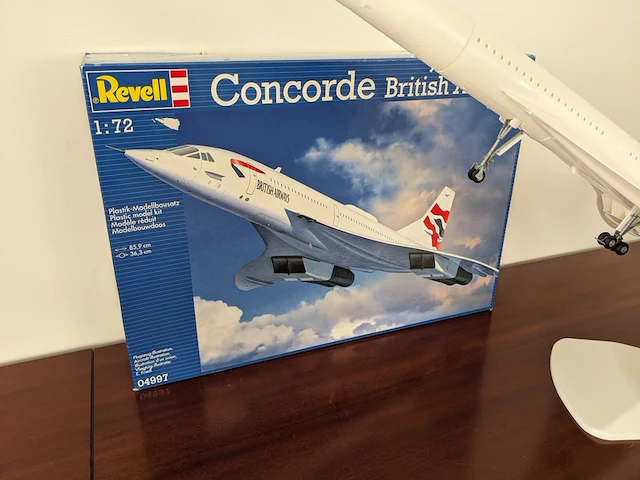 Concorde brititsh airways revell - afbeelding 9 van  9