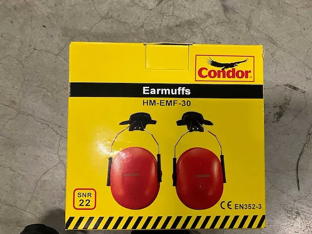 Condor - hm-emf-30 - gehoorbescherming t.b.v. condor veiligheidshelm (40x) - afbeelding 2 van  4