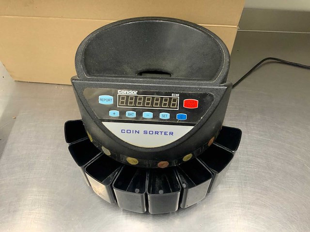Condor ec60 geldsorteer en telmachine - afbeelding 3 van  4