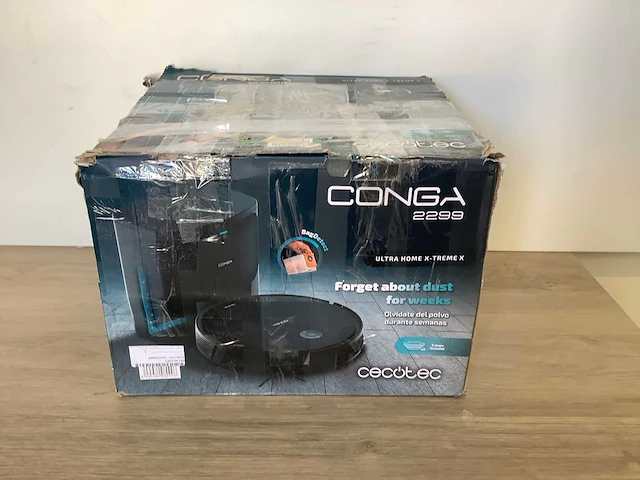 Conga - ultra home x-treme x - 2299 - robotstofzuigers - afbeelding 1 van  6