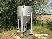 Conische hopper rvs - afbeelding 1 van  3