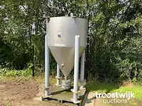 Conische hopper rvs - afbeelding 2 van  3