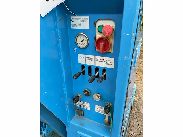 Conrad hgsh 300 hydraulische groutslang vulhaspel - afbeelding 3 van  8