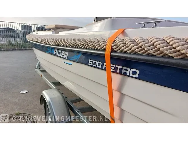 Console boot - sloep searider, 500 retro - afbeelding 10 van  35