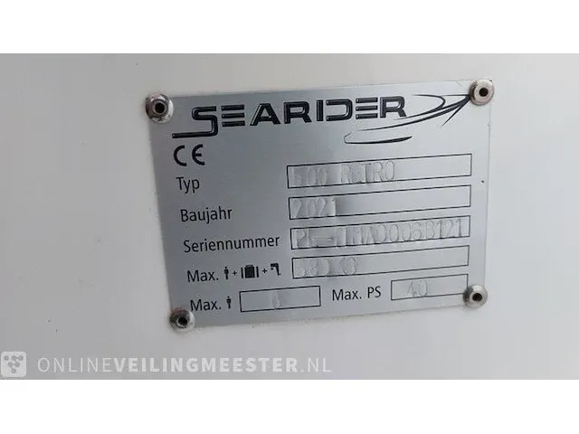 Console boot - sloep searider, 500 retro - afbeelding 20 van  35