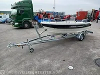 Consoleboot inclusief boottrailer searider, 450 splash, wit, bouwjaar 2022 - afbeelding 16 van  53