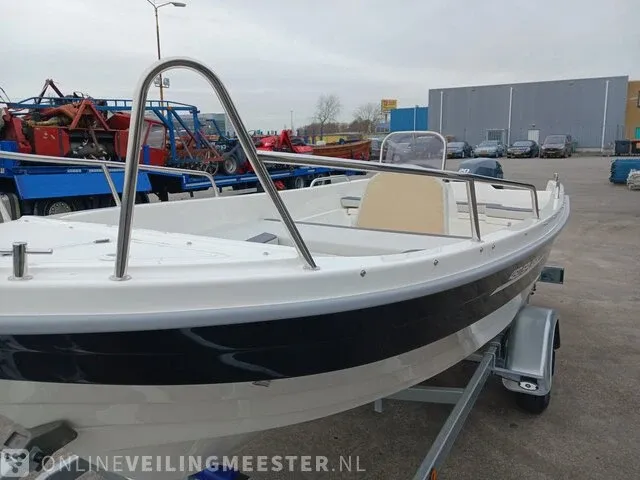 Consoleboot inclusief boottrailer searider, 450 splash, wit, bouwjaar 2022 - afbeelding 38 van  53